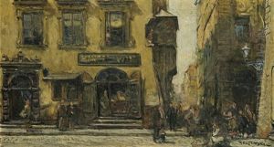 Old Town. Warsaw by Tadeusz Cieslewski