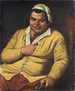 Portrait D'homme Au Gilet Jaune