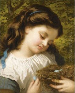 The Birds-nest by Sophie Gengembre Anderson