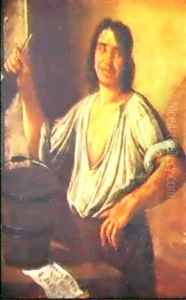 Bevitore by Antonio Cifrondi