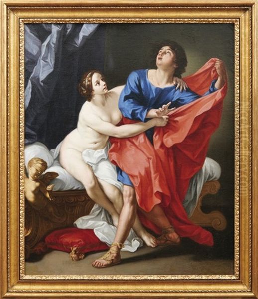 Cignani, Carlo - Werkstatt-der Keusche Joseph Und Das Weib Potiphars - view 1