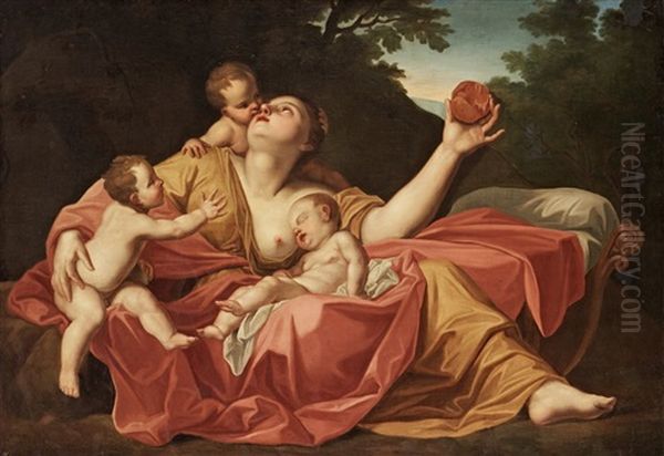 Caritas, Allegori Over Karleken - view 1