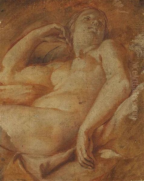 A Reclining Female Nude - view 1