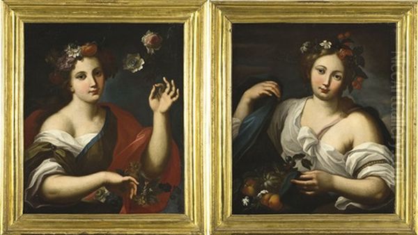 Allegoria Della Primavera E Allegoria Dell'autunno (2 Works) - view 1
