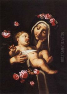 Santa Elisabetta D'ungheria by Carlo Cignani