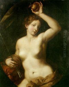 Venus With The Golden Apple by Carlo Cignani