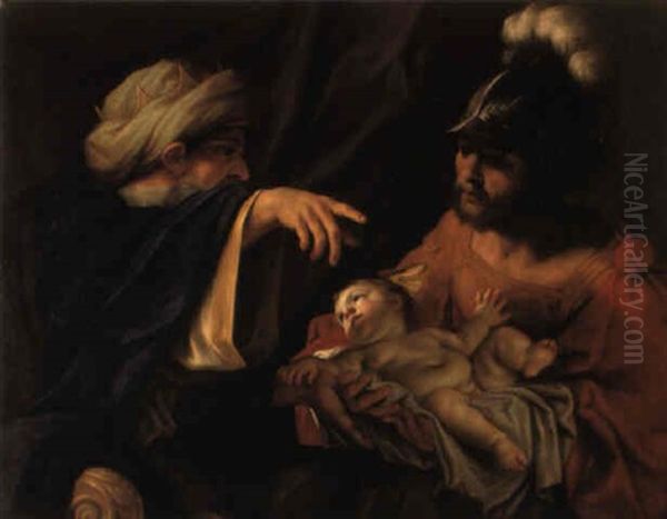 The Infant Moses Presented To Pharaoh - view 1