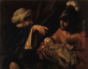 The Infant Moses Presented To Pharaoh