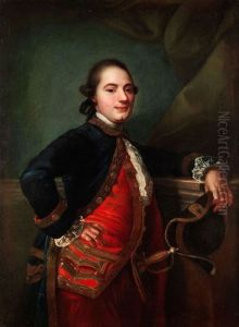 Portrait Eines Jungen Mannes Einen Hut Haltend by Giambettino Cignaroli