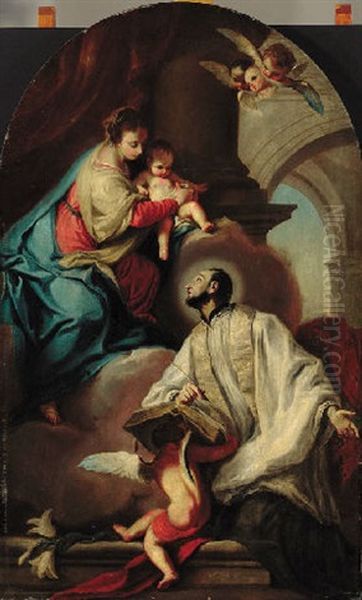 The Vision Of Saint Philip Neri - view 1