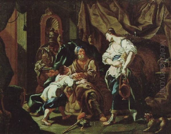 Abraham Verstost Hagar Und Ismael - view 1
