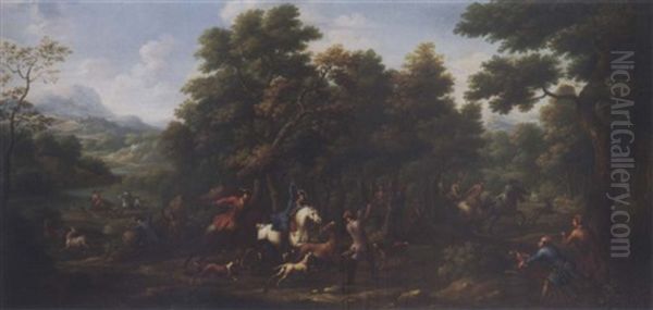 The Stag Hunt - view 1