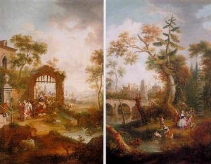 The Return Of Tobias And The Angel by Scipione Cignaroli