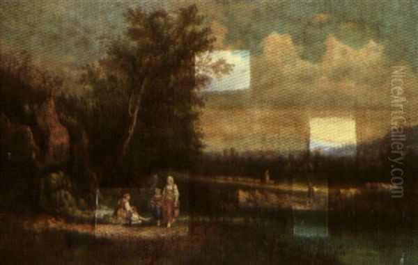 Paesaggio Con Figure - view 1