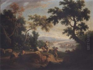 Paesaggio Con Viandanti Paesaggio Con Viandanti