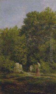 Cacciatore Nel Paessagio Cacciatore Nel Paessagio