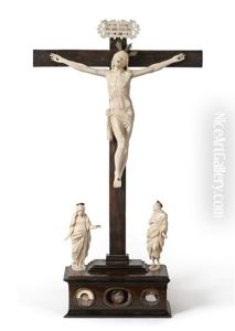 An Ivory Of Christ Crucified by (Cenni Di Peppi) Cimabue