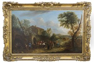 Travellers At A Blacksmith