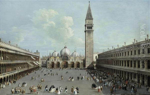 The Piazza San Marco, Venice - view 1