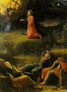 Gesu Nell'orto Del Getsemani by Francesco Romulo Cincinnato