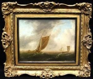 Shipping Off The Dutch Coast