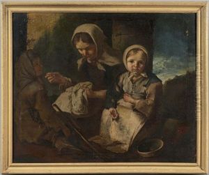 La Ravaudeuse, Les Vendeurs De Coquillages (2 Works) La Ravaudeuse, Les Vendeurs De Coquillages (2 Works)