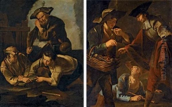 Scene Di Genere Con Pitocchi (+ Another; 2 Works) - view 1