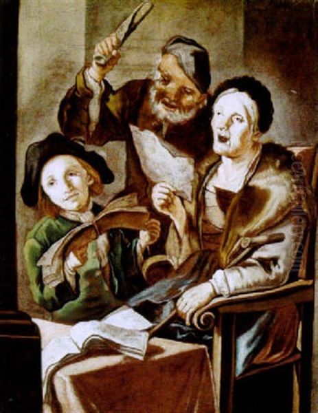 Musizierende Gesellschaft - view 1