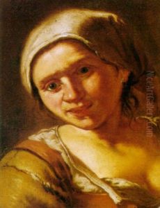 Ritratto Di Vecchia by Giacomo Francesco Cipper