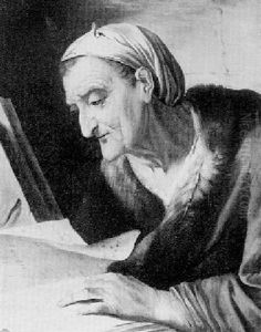 Old Woman Reading by Giacomo Francesco Cipper