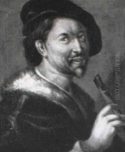 A Peasant Man Playing The Recorder A Peasant Man Playing The Recorder