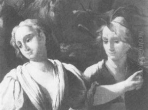 A Shepherd And Shepherdess, Small Half Lengths A Shepherd And Shepherdess, Small Half Lengths