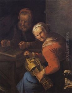 Suonatori by Giacomo Francesco Cipper