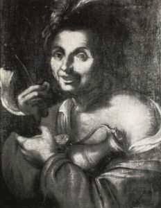 Man Eating Ham