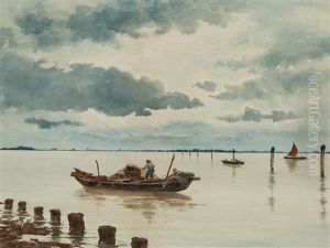 Lagoon Of Venice by Nazzareno Cipriani