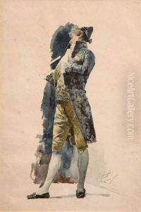 Personnage (study) by Nazzareno Cipriani