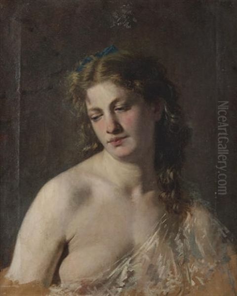 Portrait Of A Lady (the Artist's Wife?) - view 1