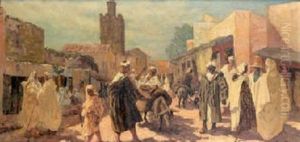Rue Animee A Tlemcen