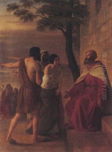 Biblische Szene by Antonio Ciseri