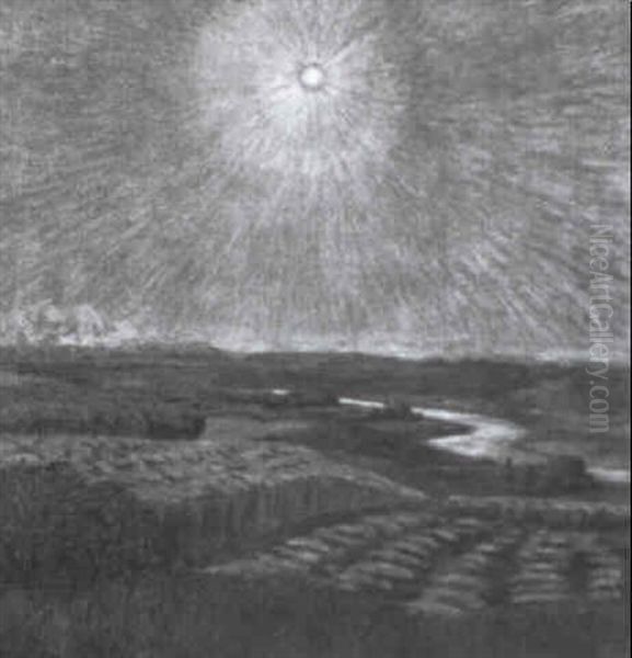 Sonne Uber Dem Kornfeld - view 1