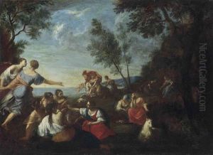 The Rape Of Europa by Pier Francesco Cittadini