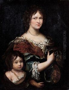 Portrait D'une Femme De Qualite Et Son Enfant Portrait D'une Femme De Qualite Et Son Enfant