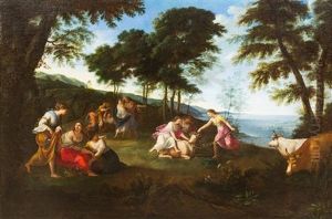 The Rape Of Europa by Pier Francesco Cittadini