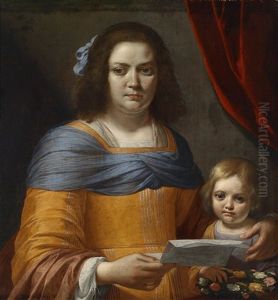 Bildnis Einer Frau Mit Kind