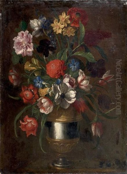 Bouquet De Fleurs Dans Un Vase - view 1