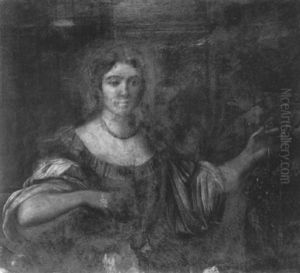 Portrait D'une Jeune Femme Aux Figues