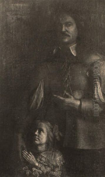 Ritratto Di Cavaliere In Giubba Con Bottoni A Puntali - view 1