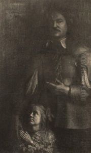Ritratto Di Cavaliere In Giubba Con Bottoni A Puntali
