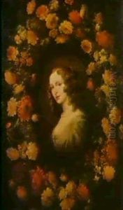 Bildnis Einer Jungen Dame Im Blumenkranz Bildnis Einer Jungen Dame Im Blumenkranz