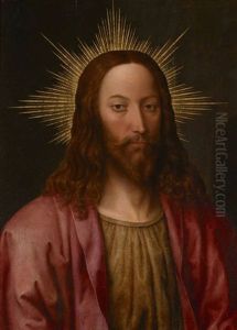Le Christ Et La Vierge (pair)